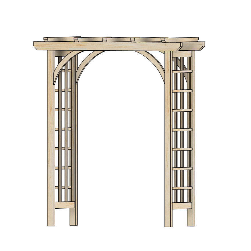 Flower Arch (Oppskrift + Maler)