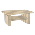Rustic Coffee Table (Plan)