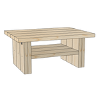 Rustic Coffee Table (Plan)