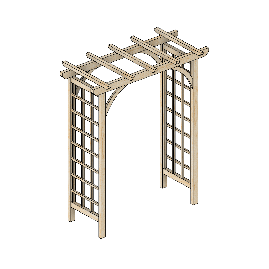 Flower Arch (Oppskrift + Maler)