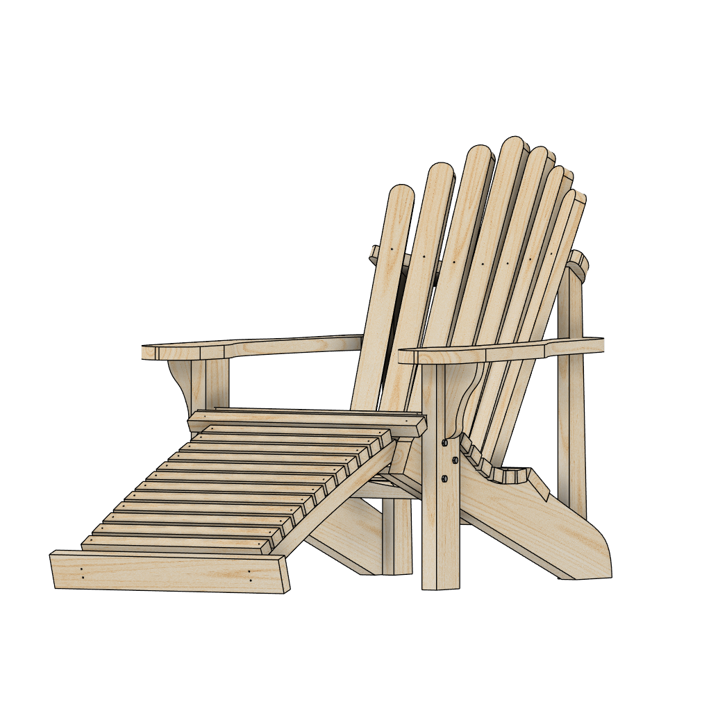 Adirondack Classic Lounge (Oppskrift + Maler)