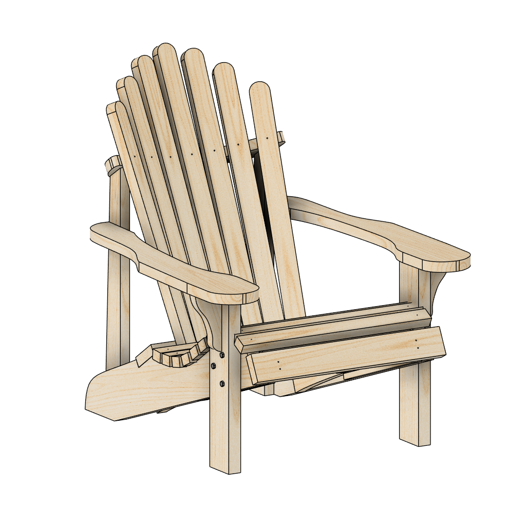 Adirondack Classic Lounge (Oppskrift + Maler)