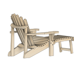 Adirondack Classic Lounge (Oppskrift + Maler)