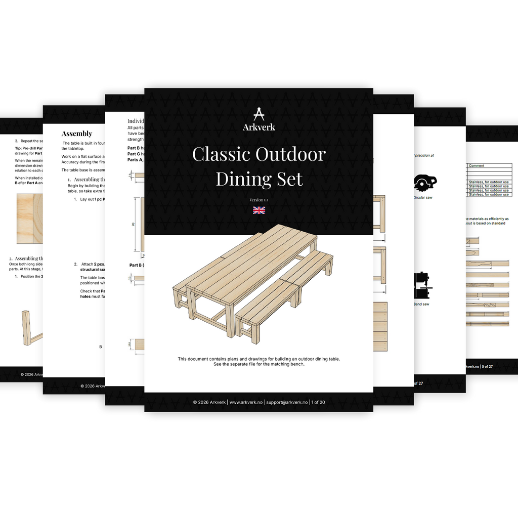 Classic Outdoor Dining Set