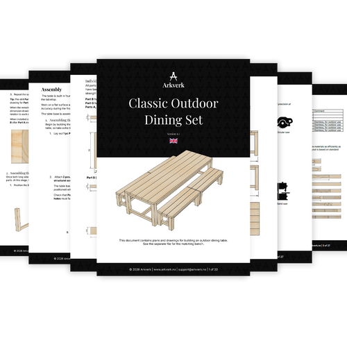 Classic Outdoor Dining Set