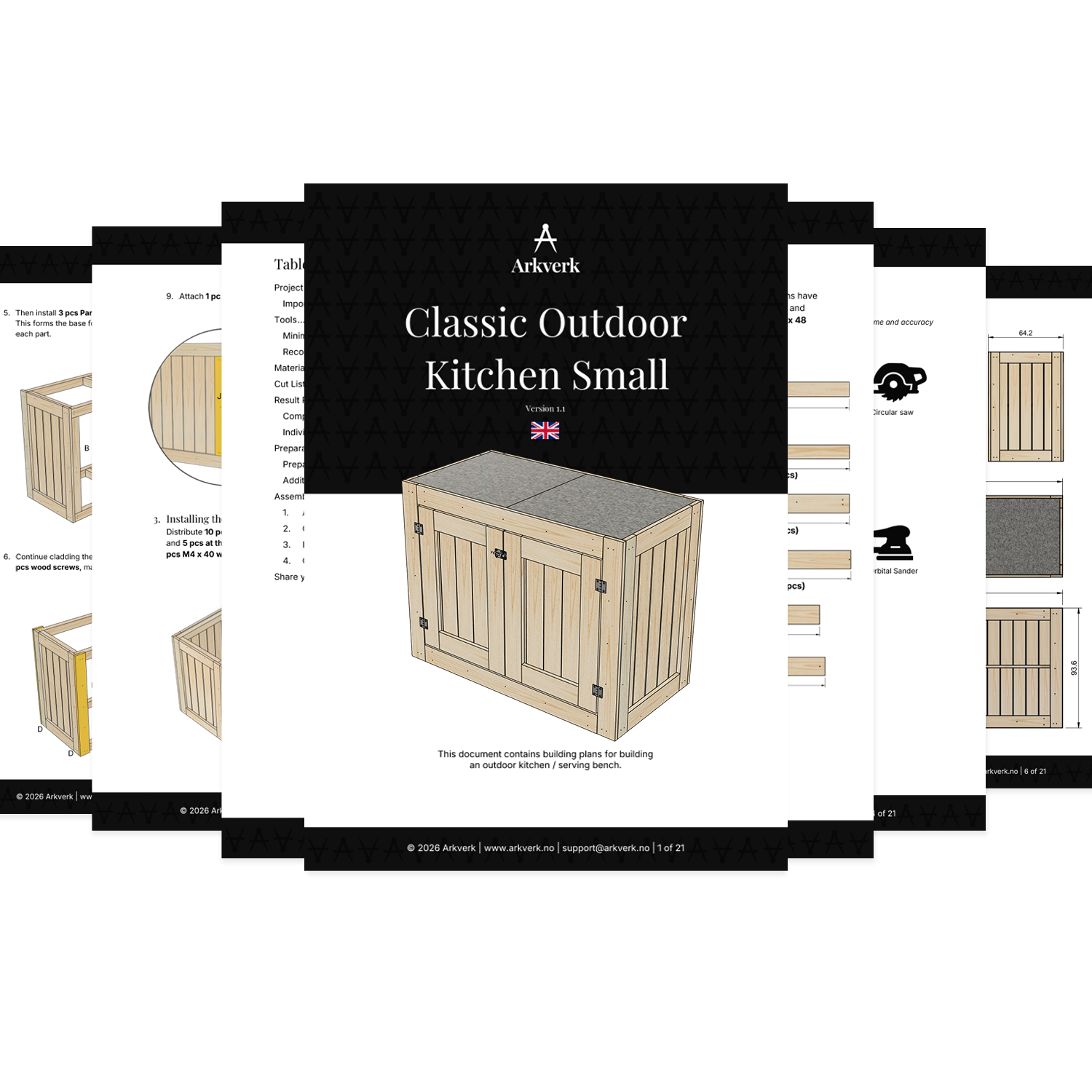 Classic Outdoor Kitchen Small (Oppskrift)