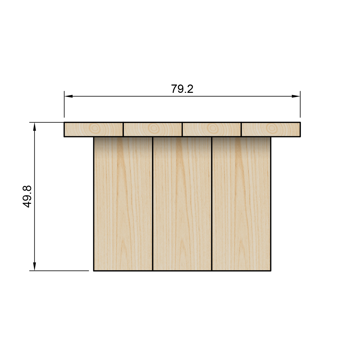 Rustic Coffee Table (Oppskrift)