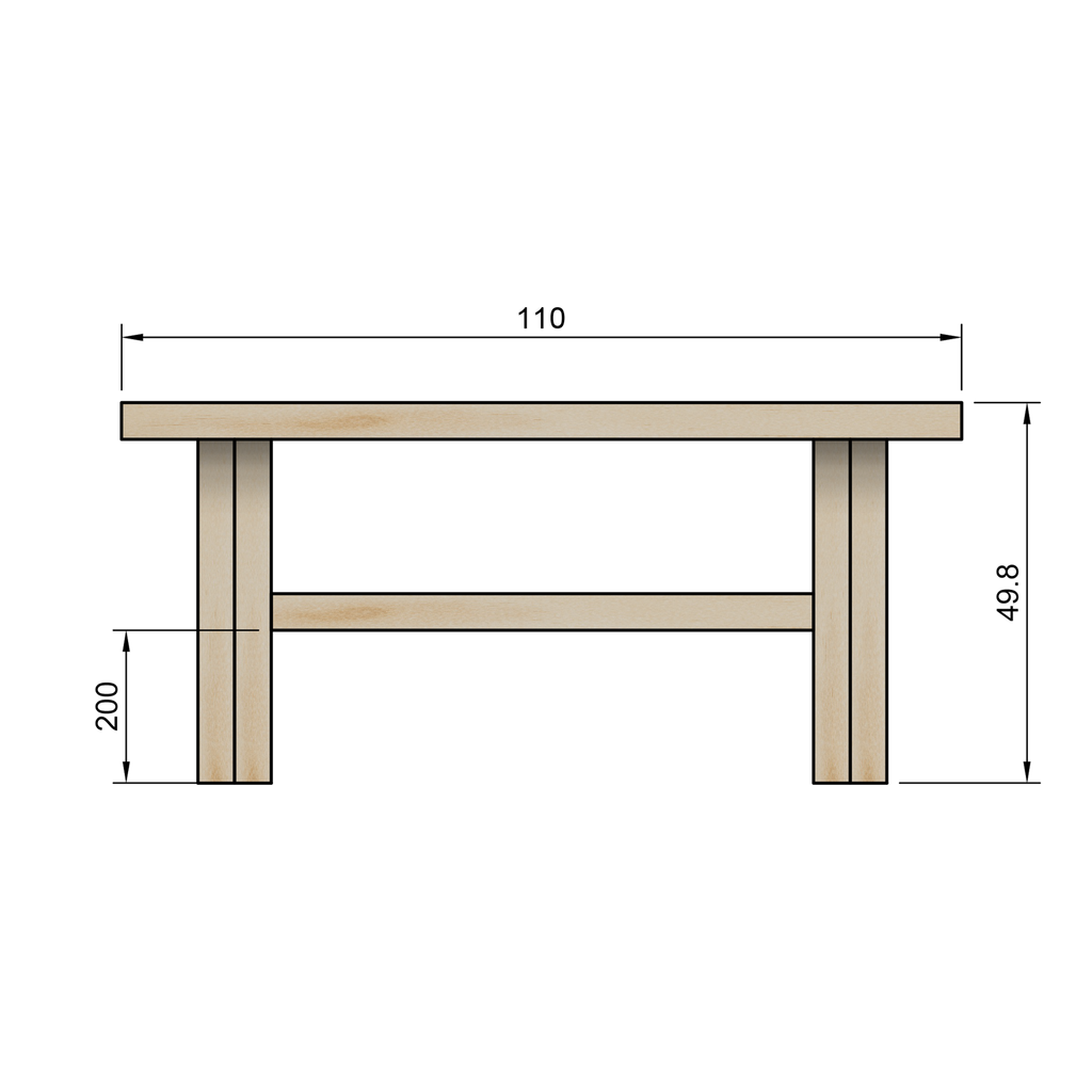 Rustic Coffee Table (Oppskrift)