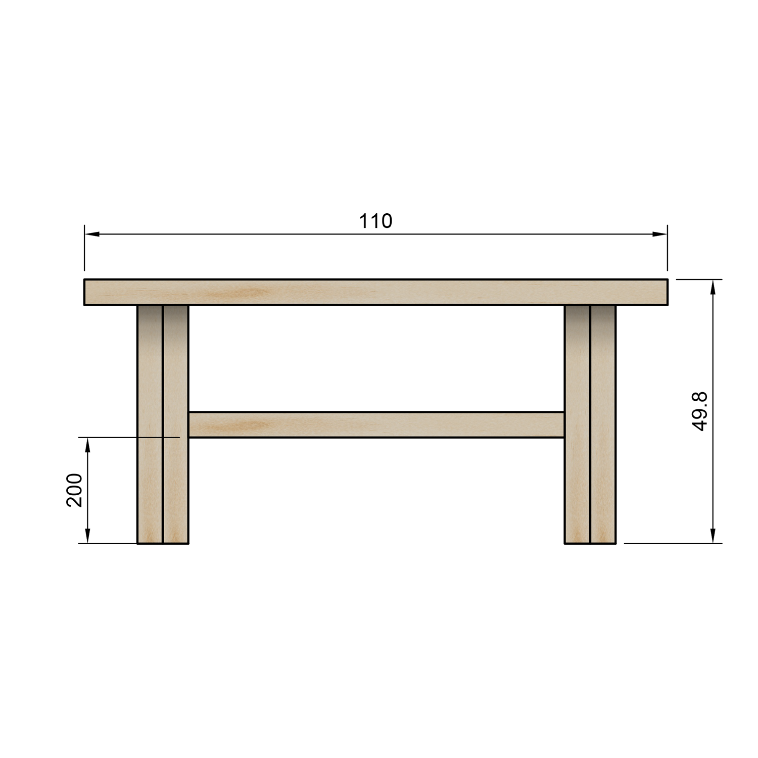 Rustic Coffee Table (Oppskrift)