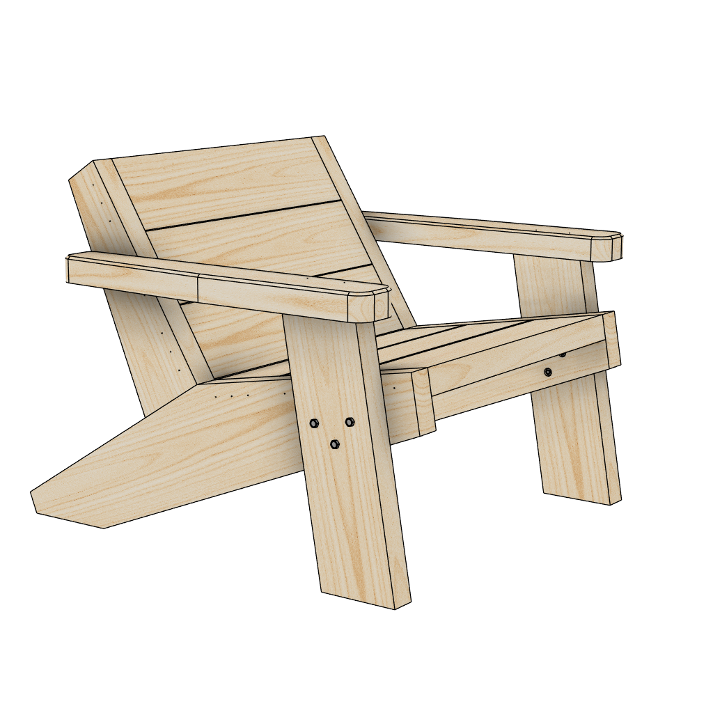 Adirondack Modern (Oppskrift + Maler)