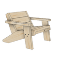 Adirondack Modern (Oppskrift + Maler)