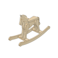 Rocking Horse Heritage gyngehest i tre